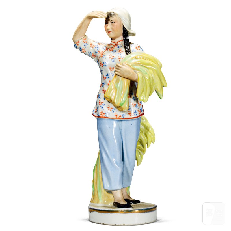 五十至七十年代 「喜悦」瓷塑
